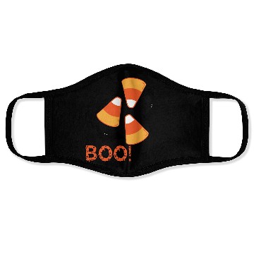 Discover Candy Corn Design Face Masks