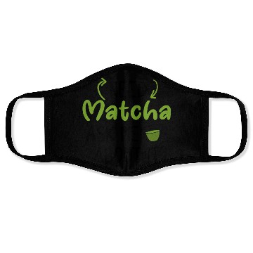 Discover Green Tea Lover Japanese Matcha Latte Drink Matcha Face Masks
