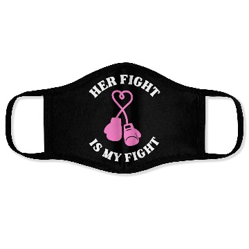 Discover Her Fight Is My Fight Face Masks