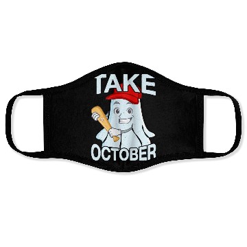 Discover Philly Take October Philadelphia Ghost Halloween Face Masks