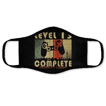 Discover 13th birthday level 13 gamer gift Face Masks
