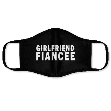 Discover Girlfriend Fiancee Couple Engagement Engaged Face Masks