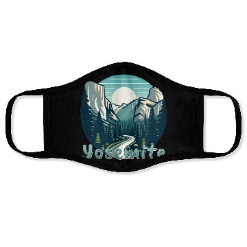 Discover Yosemite National Park: The Beauty of Nature Face Masks