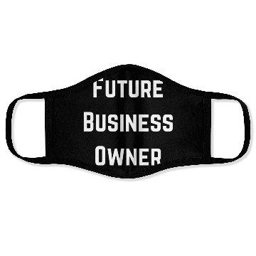 Discover Future Business Owner Design Face Masks