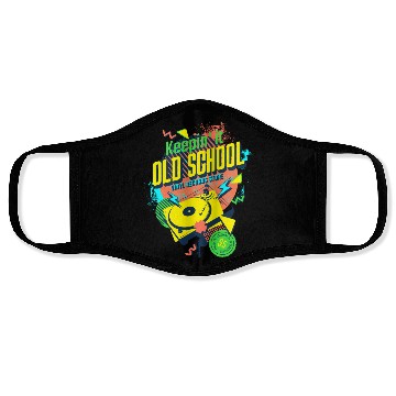 Discover Keepin' It Old School Face Masks