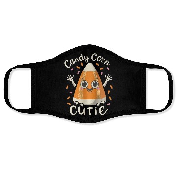 Discover candy corn cutie Halloween Gift Face Masks