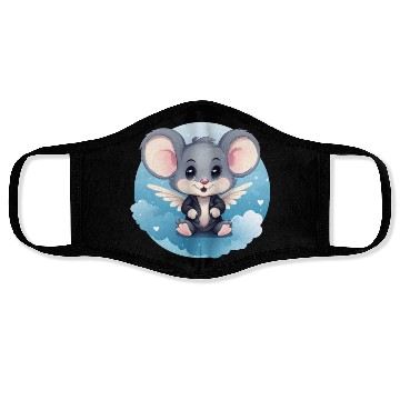 Discover Mouse Angel Wings Rat Face Masks
