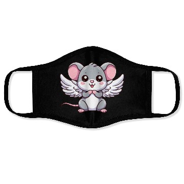 Discover Mouse Angel Wings Face Masks