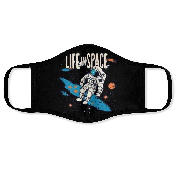 Discover LIFE IN SPACE Face Masks