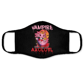 Discover Vampire Axolotl Face Masks
