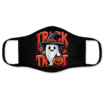 Discover Ghost - Trick or treat Face Masks