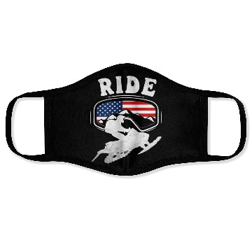 Discover Snowmobile RIDE Snowmobiling Winter Face Masks