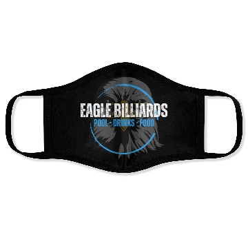 Discover Eagle Billiards Branded Clothing Face Masks
