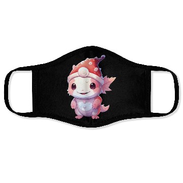 Discover Christmas Delight Axolotl: Laughter Beneath the Ha Face Masks