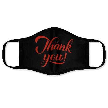 Discover Thank You For Leaving Me Alone Graphic Design For Face Masks