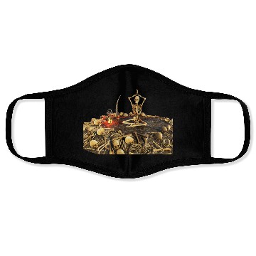 Discover Yoga with friends Face Masks