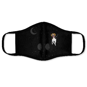 Discover I love my Beagle Face Masks