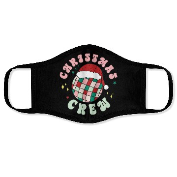 Discover Christmas crew funny unique design Face Masks