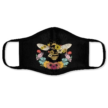 Discover Bee Kind Wild Flower Face Masks