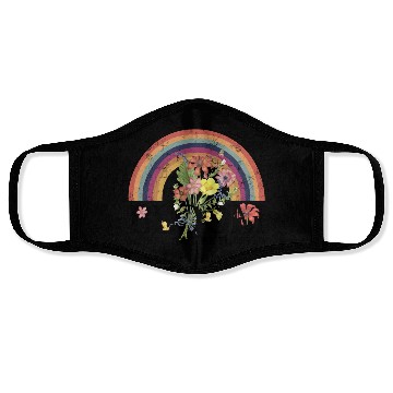 Discover Blooom Flower Retro Face Masks