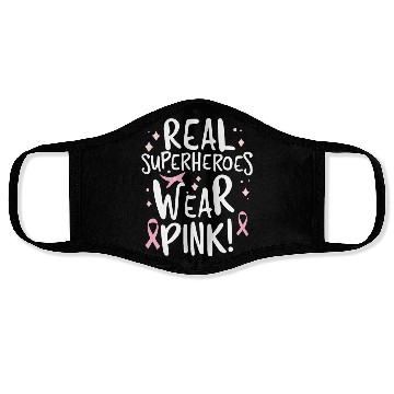Discover Real Superheroes Wear Pink! Face Masks