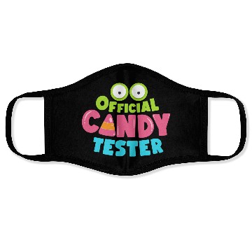 Discover Halloween Official Candy Tester Face Masks