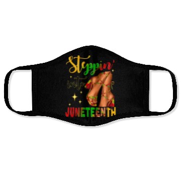 Discover Black History juneteenth freeish Face Masks