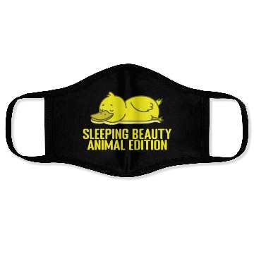 Discover Sleeping Beauty, Animal Edition Pajamas Face Masks