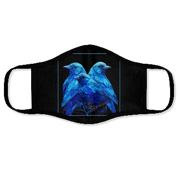 Discover Geometric Birds Face Masks