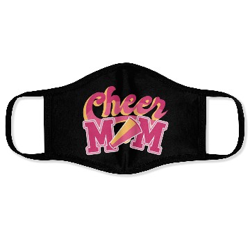 Discover cheer mom Face Masks