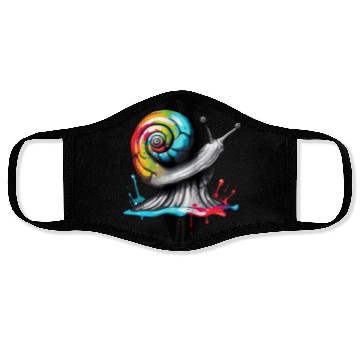 Discover Snail / Animal / Slimy / Meadow / Grass / Pet Face Masks