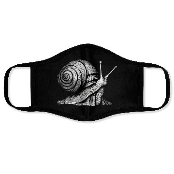 Discover Snail / Animal / Slimy / Meadow / Grass / Pet Face Masks