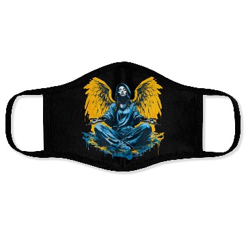 Discover Woman with Angel Wings Angel Esoteric Wings Face Masks