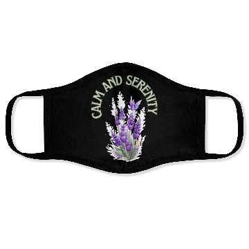 Discover Calm And Serenity Face Masks, lavender flower of calm