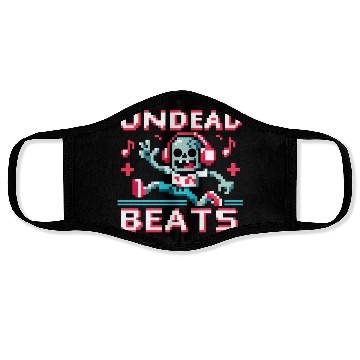 Discover Undead Beats - 8-bit Zombie Groove Face Masks