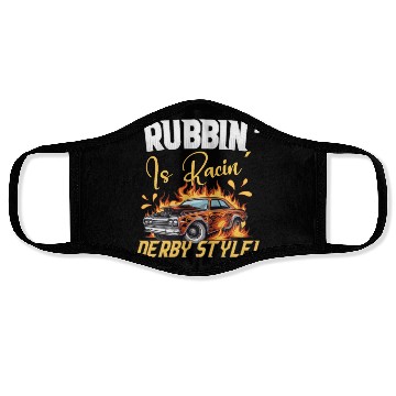 Discover Demo Derby Demolition Derby Demolition Derby Lover Face Masks