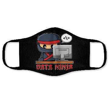 Discover Data Mining Data Ninja Programmer Machine Learning Face Masks