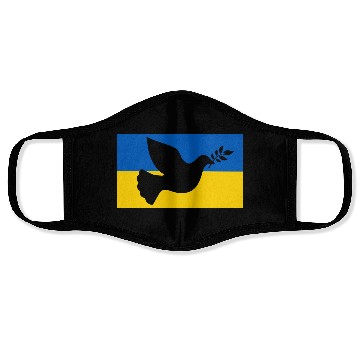 Discover Ukraine Peace Bird Face Masks