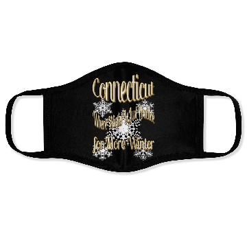 Discover Connecticut winter Face Masks