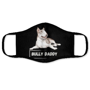 Discover Bull Terrier Dad Face Masks