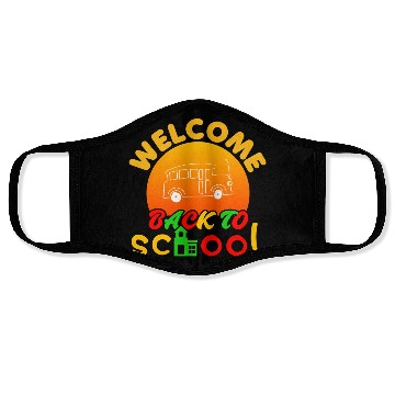 Discover Welcome Back To School Face Masks