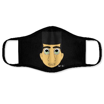 Discover Seki character face Face Masks