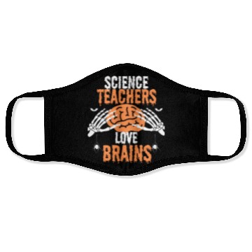 Discover Halloween science teacher Face Masks