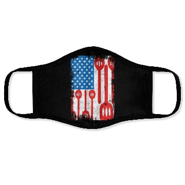 Discover US Patriotic Cook Face Masks
