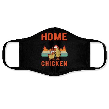 Discover Chickens Home Farmer Chicken Face Masks