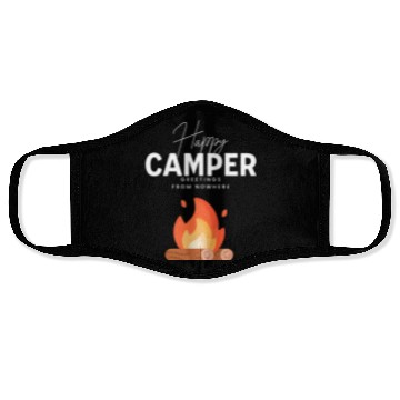 Discover Happy Camper Face Masks