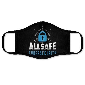 Discover Cybersecurity Allsafe Cybersecurity Programmer Face Masks