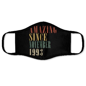 Discover november 1993 Anniversary november 1993 november Face Masks