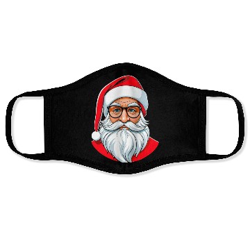 Discover Santa Claus Christmas Stickers Face Masks