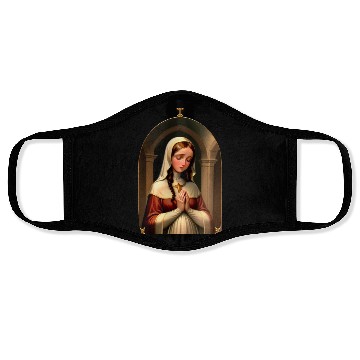 Discover Praying Virgin Mary Face Masks